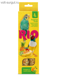 RIO Палочки для волнистых попугайчиков и экзотов с тропическими фруктами RIO Палочки для волнистых попугайчиков и экзотов с тропическими фруктами