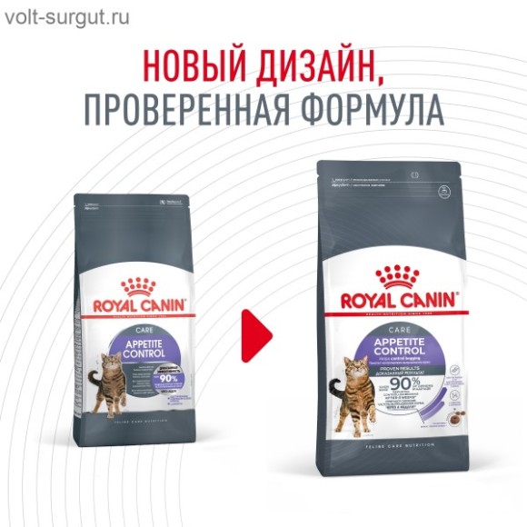 Royal Canin Appetite Control Care для взрослых кошек — для контроля выпрашивания корма