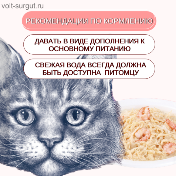 Wanpy Cat Пауч для кошек из курицы и креветок