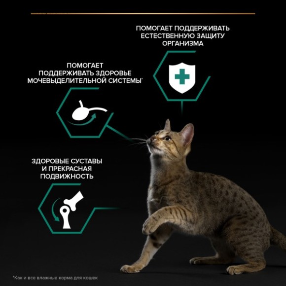 Purina Pro Plan Adult для взрослых кошек с Уткой в соусе