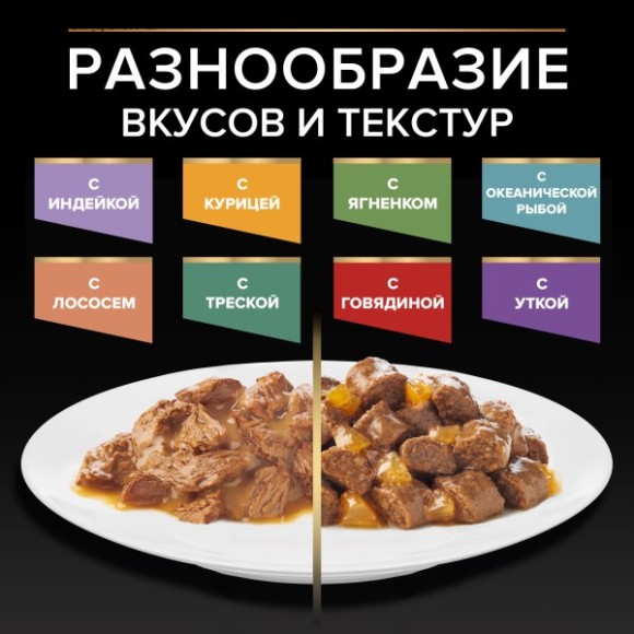 Purina Pro Plan Delicate для кошек с чувствительным пищеварением с Ягненком в соусе Purina Pro Plan Delicate для кошек с чувствительным пищеварением с Ягненком в соусе