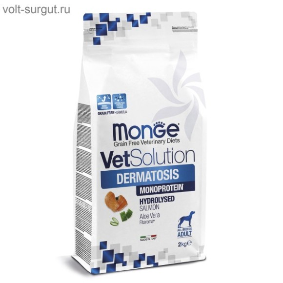 Monge VetSolution Dog Dermatosis Дерматозис для собак при заболеваниях кожи