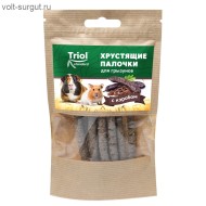 Тriol Standard Лакомство хрустящие палочки для грызунов с кэробом