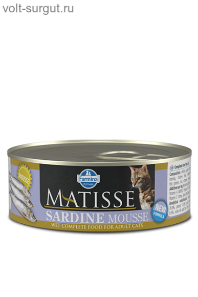 Farmina Matisse Sardine мусс с сардиной