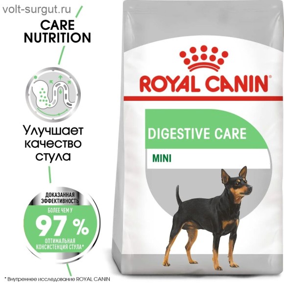 Royal Canin Mini Digestive Care для собак малых пород с чувствительным пищеварением