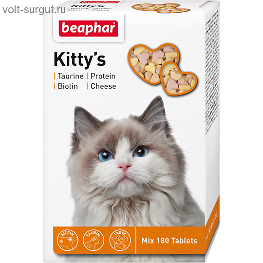 Beaphar Kitty's Mix для кошек комплекс витаминов в виде лакомства