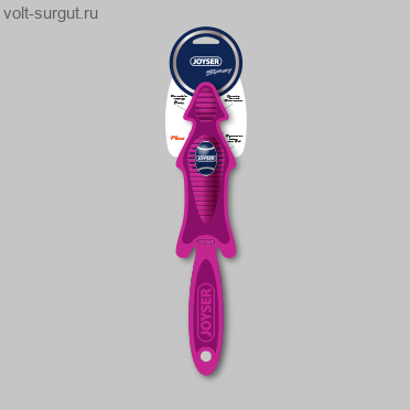 JOYSER 7071J Slimmy Игрушка для собак Маленькая шкура лисы из резины c мячом-пищалкой S/M оранжевая