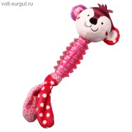 GiGwi 75530 Игрушка д/собак Обезьяна с пищалкой