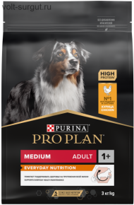 Pro Plan Dog для взрослых собак средних пород с Курицей Pro Plan Dog для взрослых собак средних пород с Курицей