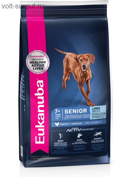 Eukanuba корм для пожилых собак крупных пород Eukanuba корм для пожилых собак крупных пород