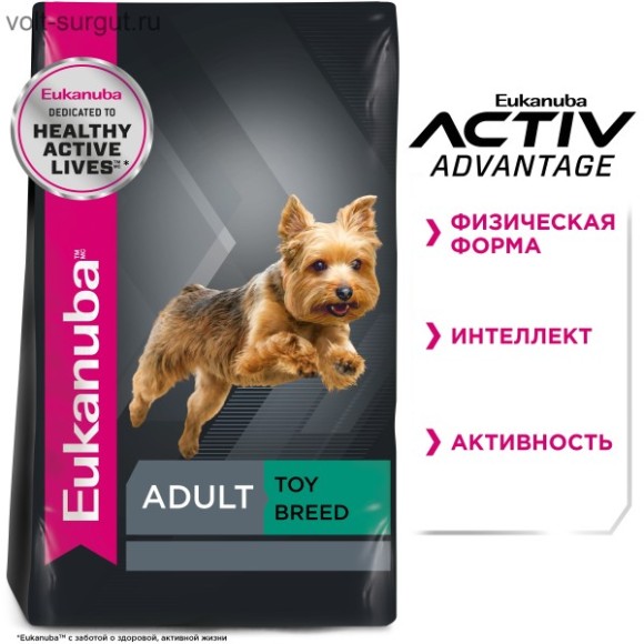 Eukanuba для взрослых собак миниатюрных пород Eukanuba для взрослых собак миниатюрных пород