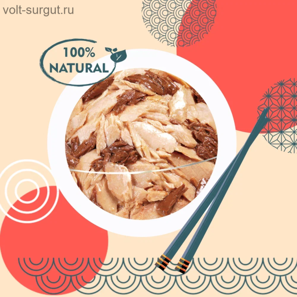 Inaba CIAO Kinnodashi Тунец Магуро и тунец Кацуо со вкусом морского гребешка в желе