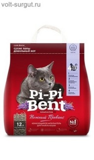 Pi-Pi Bent Наполнитель комкующийся Нежный Прованс Pi-Pi Bent Наполнитель комкующийся Нежный Прованс