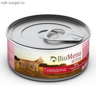 BioMenu KITTEN Консервы д/КОТЯТ мясной паштет с Говядиной 95%-МЯСО BioMenu KITTEN Консервы д/КОТЯТ мясной паштет с Говядиной 95%-МЯСО