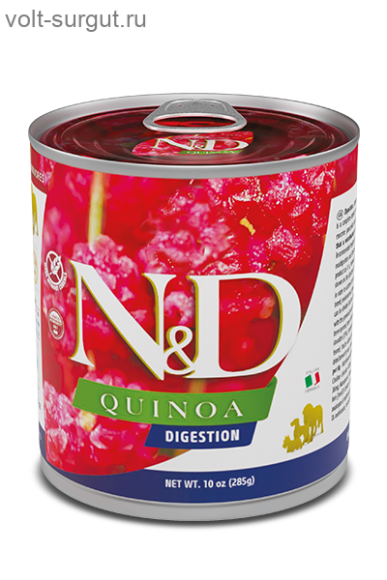 Farmina N&D Dog Quinoa Digestion ягненок и киноа, для собак всех пород для поддержания пищеварения