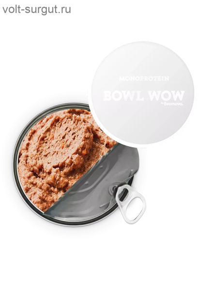 Bowl Wow МОНОПРОТЕИН влажный корм для стерилизованных кошек: Курица с овощами