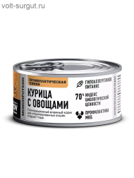 Bowl Wow МОНОПРОТЕИН влажный корм для стерилизованных кошек: Курица с овощами Bowl Wow МОНОПРОТЕИН влажный корм для стерилизованных кошек: Курица с овощами