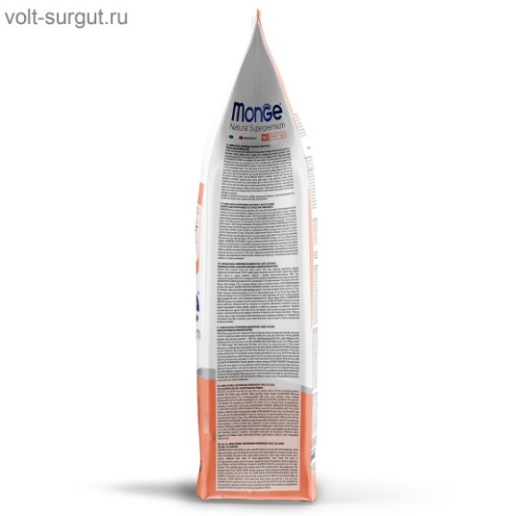 Monge Cat Speciality Line Monoprotein Adult для взрослых кошек, из лосося Monge Cat Speciality Line Monoprotein Adult для взрослых кошек, из лосося
