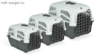 MPS SKUDO 1 переноска 48х31,5х31h см с металлической дверцей с замком серая