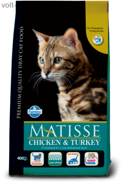 Farmina Matisse Chicken & Turkey для взрослых кошек Курица и индейка Farmina Matisse Chicken & Turkey для взрослых кошек Курица и индейка