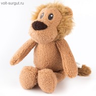 Tufflove игрушка для собак Лев бежевый